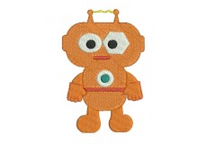 Stickmuster - Roboter Robo 2